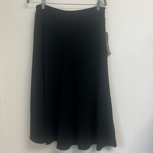 Jones New York Classic Black A-Line Skirt